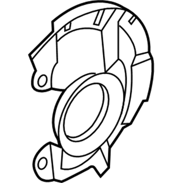 Hyundai 51755-1R000--DS Front Brake Disc Dust Cover Left Hand 51755-1R000--DS Hyundai Front Brake Disc Dust Cover Left Hand Illustration 1 of 1