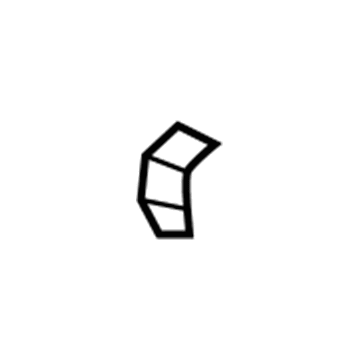 Hyundai 86580-B8AA0 Bracket "A"-Air Duct Upper RH 86580-B8AA0 Hyundai Bracket "A"-Air Duct Upper RH Illustration 1 of 1