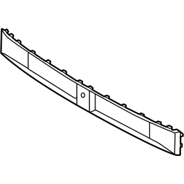 86599-R6000-CA Hyundai GARNISH-FR BUMPER Illustration 1 of 1