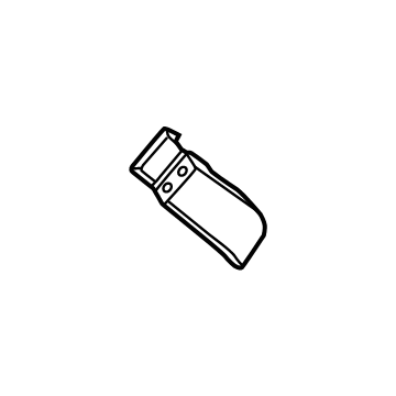 Hyundai 86552-R6000 BRKT ASSY-FRT BUMPER SIDE MTG 86552-R6000 Hyundai BRKT ASSY-FRT BUMPER SIDE MTG Illustration 1 of 1