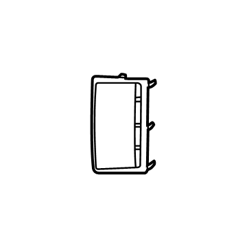 Hyundai 86541-R6000-CA MOULDING-FR BUMPER AIR DUCT,LH 86541-R6000-CA Hyundai MOULDING-FR BUMPER AIR DUCT,LH Illustration 1 of 1