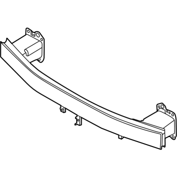 Hyundai 64900-HB000 Front Bumper Beam Complete 64900-HB000 Hyundai Front Bumper Beam Complete Illustration 1 of 1