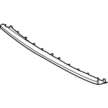 Hyundai 86577-R6000-PXP Front Bumper Skid Plate 86577-R6000-PXP Hyundai Front Bumper Skid Plate Illustration 1 of 1