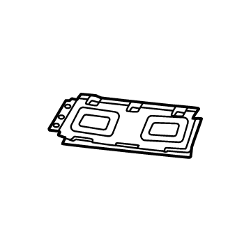 Hyundai 86528-R6000 REINF-BUMPER,RH 86528-R6000 Hyundai REINF-BUMPER,RH Illustration 1 of 1