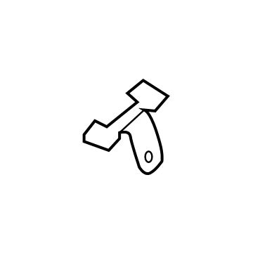 87116-F2000 Hyundai Terminal-RR WDO Glass DEFOGGER Illustration 1 of 1
