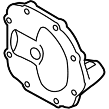 Hyundai 53075-39200 Cover Assembly 53075-39200 Hyundai Cover Assembly Illustration 1 of 1