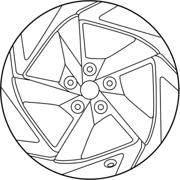 2024 Hyundai Sonata Spare Wheel - 52910-L1710
