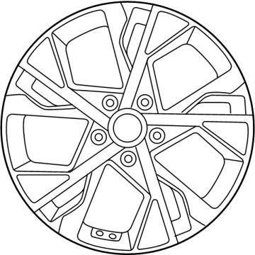 2024 Hyundai Sonata Spare Wheel - 52910-L1610