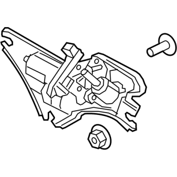 2024 Hyundai Tucson Wiper Motor - 98700-R5000
