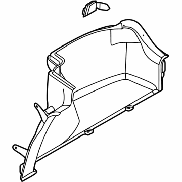 Hyundai 85740-L1000-NNB Luggage Side Trim Assembly Right Hand 85740-L1000-NNB Hyundai Luggage Side Trim Assembly Right Hand Illustration 1 of 1
