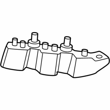 Hyundai 86552-KL000 Front Bumper Side Bracket Right Hand 86552-KL000 Hyundai Front Bumper Side Bracket Right Hand Illustration 1 of 1