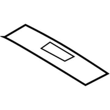 Hyundai 85305-3J400 Pad-Roof No.5 85305-3J400 Hyundai Pad-Roof No.5 Illustration 1 of 1