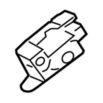 97160-3M500 Hyundai Heater System Actuator Assembly, Right Illustration 1 of 1