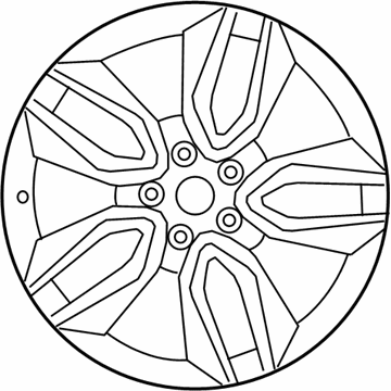 Hyundai Santa Fe Sport Spare Wheel - 52910-2W210
