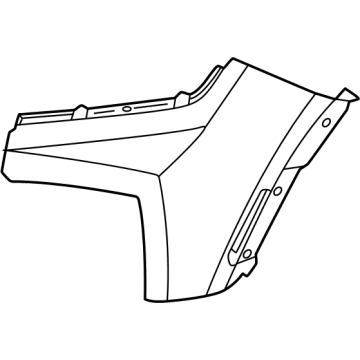 Hyundai 86514-K5500 COVER-FR BUMPER,RH 86514-K5500 Hyundai COVER-FR BUMPER,RH Illustration 1 of 1