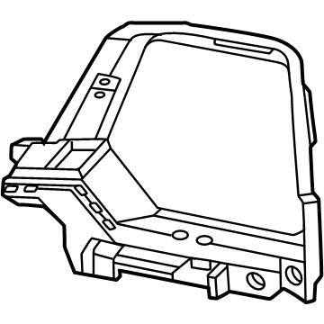 Hyundai 86595-K5500-CA Front Bumper Moulding Left Hand 86595-K5500-CA Hyundai Front Bumper Moulding Left Hand Illustration 1 of 1