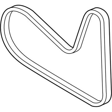 Hyundai Genesis G70 Drive Belt - 25212-2CTA0