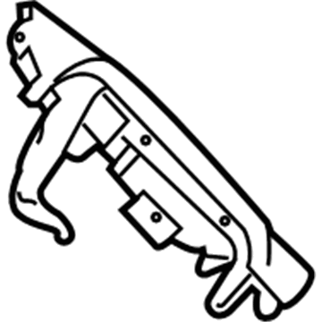 Hyundai 56171-2S900-SAS Ornament,RH 56171-2S900-SAS Hyundai Ornament,RH Illustration 1 of 1