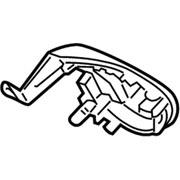 56171-2S000-SAS Hyundai Ornament,LH Illustration 1 of 1