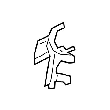 Hyundai 82482-P6000 RETAINER-FR DR LATCH RH 82482-P6000 Hyundai RETAINER-FR DR LATCH RH Illustration 1 of 1