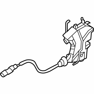 Hyundai 81310-P6000 LATCH ASSY-FRONT DOOR,LH 81310-P6000 Hyundai LATCH ASSY-FRONT DOOR,LH Illustration 1 of 1