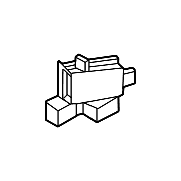 Hyundai 99130-S8150 UNIT ASSY-FRONT CORNER RADAR,R 99130-S8150 Hyundai UNIT ASSY-FRONT CORNER RADAR,R Illustration 1 of 1