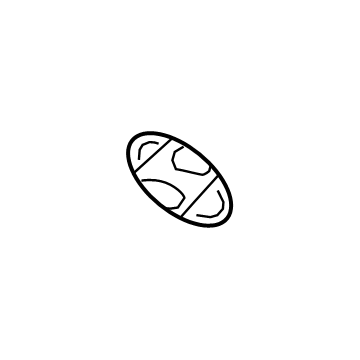 87374-B8000 Hyundai Pad-Antinoise Illustration 1 of 1