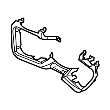 96751-AA000 Genuine Hyundai Bezel Assembly-Lower