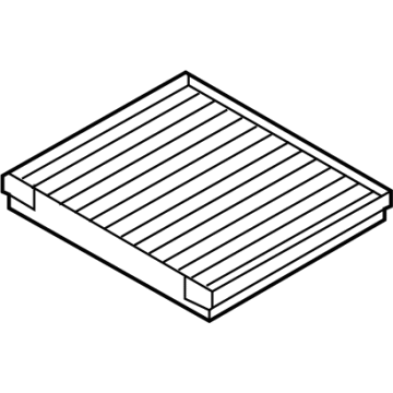 Hyundai T6C79-AC000 CABIN AIR FILTER, PREMIUM T6C79-AC000 Hyundai CABIN AIR FILTER, PREMIUM Illustration 1 of 1