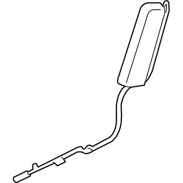 88910-D2500 Hyundai Sab Module Assembly-Front,LH Illustration 1 of 1