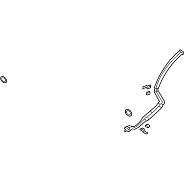 97771-0W000 Hyundai Pipe Assembly-Suction & Liquid Illustration 1 of 1