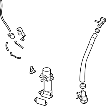 Hyundai 28287-2S310 Pipe Assembly-INTERCOOLER Outlet 28287-2S310 Hyundai Pipe Assembly-INTERCOOLER Outlet Illustration 1 of 1