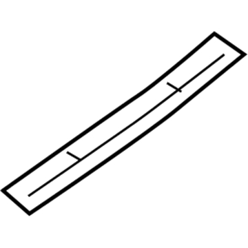 65228-4D010 Hyundai Reinforcement-Center Side Member,RH Illustration 1 of 1