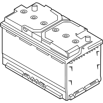 2024 Hyundai Genesis G70 Car Batteries - 37110-D3802