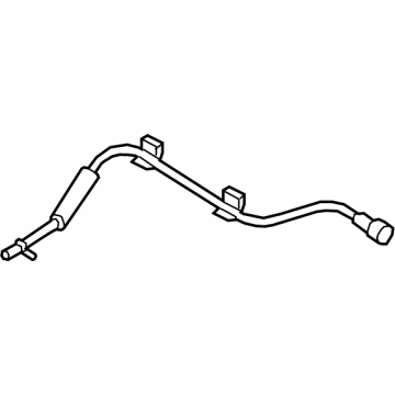 31129-D2500 Hyundai Tube Assembly-Vapor Illustration 1 of 1