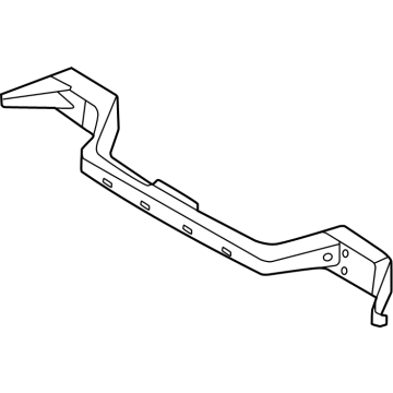 Hyundai 86631-BF200 Beam Rear Bumper 86631-BF200 Hyundai Beam Rear Bumper Illustration 1 of 1