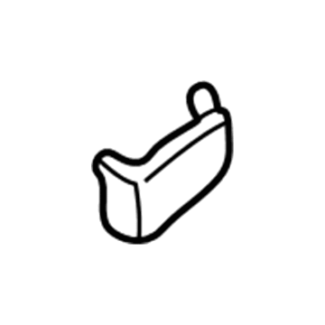 Hyundai 88565-26000-FB Front Seat Mounting Cover Rear Inner 88565-26000-FB Hyundai Front Seat Mounting Cover Rear Inner Illustration 1 of 1
