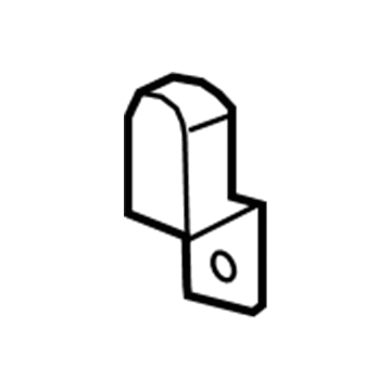 Hyundai 57252-2M000 Tube Mounting Clip 57252-2M000 Hyundai Tube Mounting Clip Illustration 1 of 1