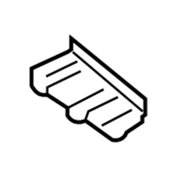 Hyundai 87229-G3000 Piece-Roof Garnish End Rear,RH 87229-G3000 Hyundai Piece-Roof Garnish End Rear,RH Illustration 1 of 1