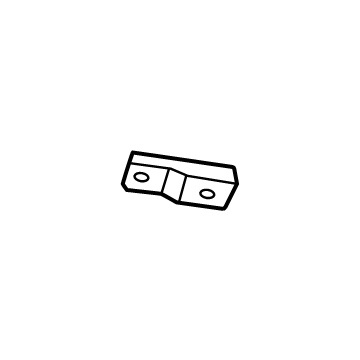 Hyundai 65415-GI500 BRKT ASSY-UNDER COVER MTG,LH 65415-GI500 Hyundai BRKT ASSY-UNDER COVER MTG,LH Illustration 1 of 1