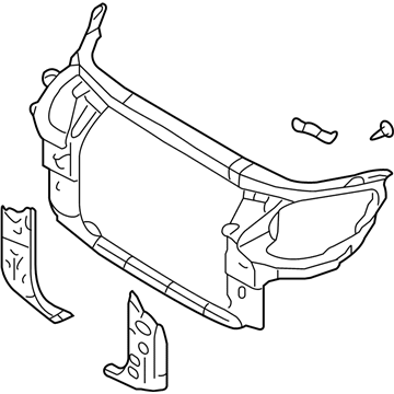 Hyundai Radiator Support - 64101-3J100