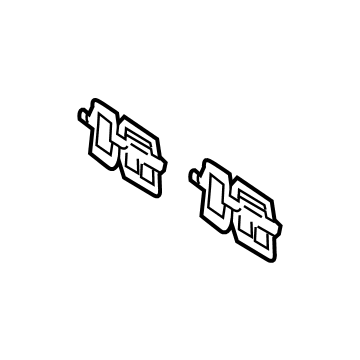 97146-GI010 Hyundai DOOR ASSY-VENTILATOR RIGHT Illustration 1 of 1
