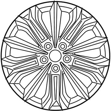 Hyundai Spare Wheel - 52910-B1150