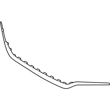 86569-S2600 Hyundai Molding Assembly-Bumper,LWR Illustration 1 of 1