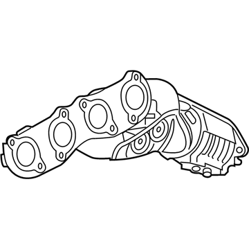 2015 Hyundai Genesis Catalytic Converter - 28510-3F610