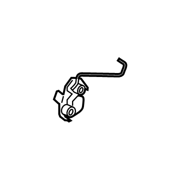 Hyundai 89490-K2000-NNB Latch Assembly-Rear Seat,RH 89490-K2000-NNB Hyundai Latch Assembly-Rear Seat,RH Illustration 1 of 1