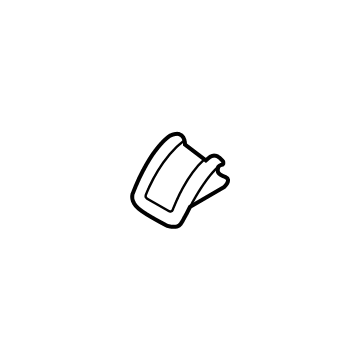 Hyundai 89855-C1000-NNB Child Anchor Bezel Assembly 89855-C1000-NNB Hyundai Child Anchor Bezel Assembly Illustration 1 of 1