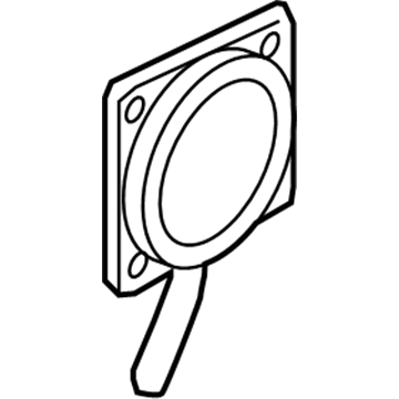 Hyundai 96310-B1000 Front Tweeter Speaker Assembly Left 96310-B1000 Hyundai Front Tweeter Speaker Assembly Left Illustration 1 of 1