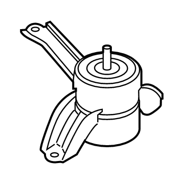 Hyundai Accent Engine Mount - 21810-H9300