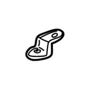 25333-2C000 Hyundai Radiator Mounting Bracket Assembly Upper Illustration 1 of 1